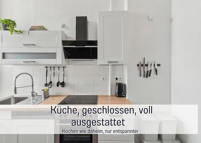 Salz&Wind Modernes Apartment In Kiel Zentral & 24H Selbst Check In